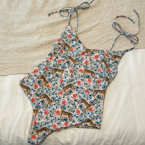 [La Bikineria] one piece cheetah swimsuit